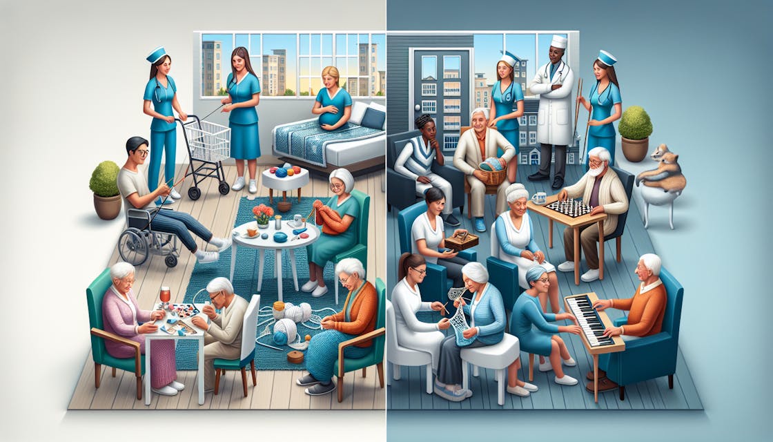 Making Informed Decisions Assisted Living Vs Nursing Home Pros And Cons Making informed decisions assisted living vs nursing home pros and cons